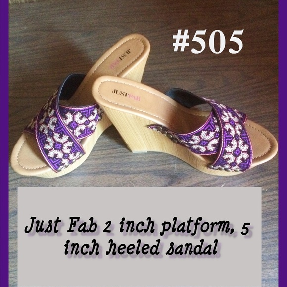 Just Fab Heeled Sandals - Picture 1 of 1